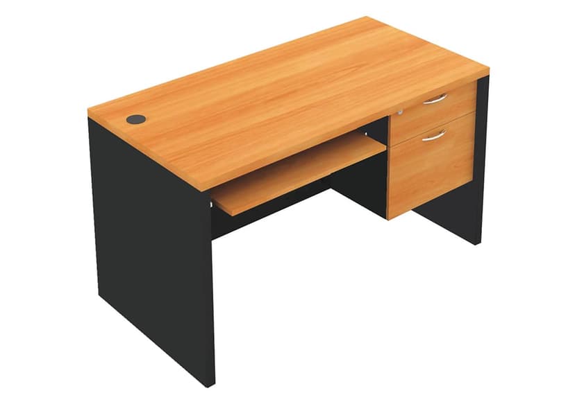 โต๊ะคอมพิวเตอร์ 2 ลิ้นชัก รุ่น C1202